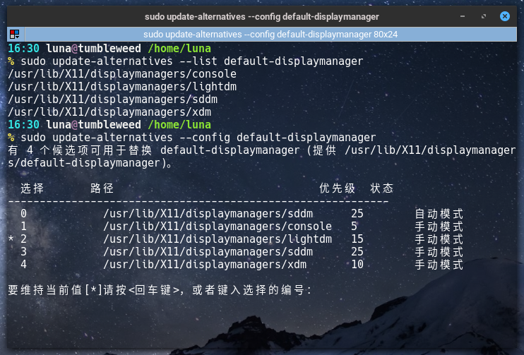 SDB更换显示管理器 openSUSE Wiki